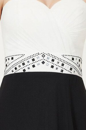 Vestido de Noche de Imperio Cintura de Plisado de Sin mangas de Cremallera - Foto 3