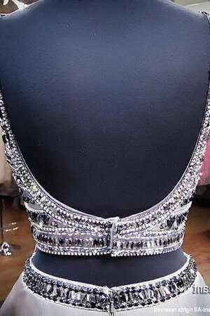 Robe de bal manche nulle salle interne divin nature longue - Photo 4