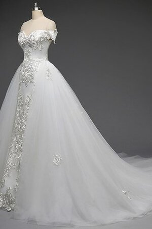 Robe de mariée en satin de bustier divin delicat exceptionnel - Photo 2