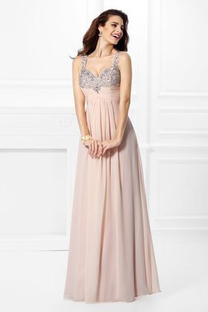 Prinzessin Reißverschluss Normale Taille Chiffon Ärmelloses Ballkleid - Bild 1