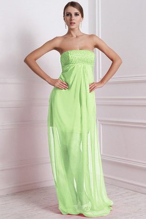 Robe demoiselle d'honneur avec chiffon a-ligne avec zip avec perle de bustier - Photo 25