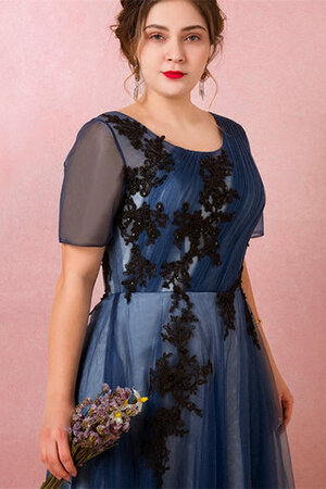 Vestido de Noche en Tul de Adorable de Cordón de Largo - Foto 4