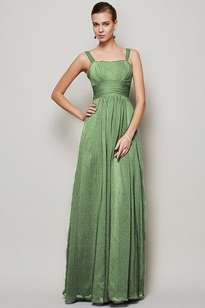 Robe demoiselle d'honneur longue plissage avec zip longueur au ras du sol en chiffon - Photo 26