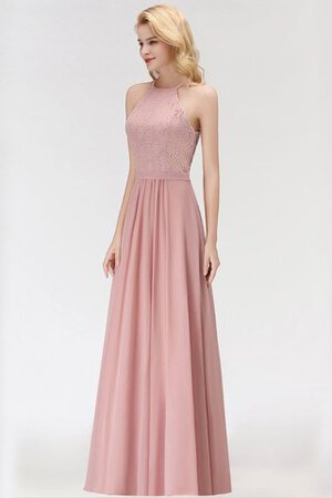 Fantastisch Festliches Bodenlanges Ballkleid mit Mehrschichtigen Rüsche ohne Ärmeln - Bild 5