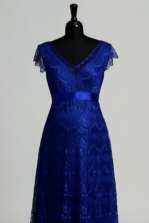 Elegante Vestido de Fiesta de Hasta el suelo de Fajas - Foto 3