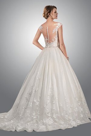 Abito da Sposa in Pizzo Cinghia in rilievo a Chiesa a Sala Cuore Lungo - Foto 2