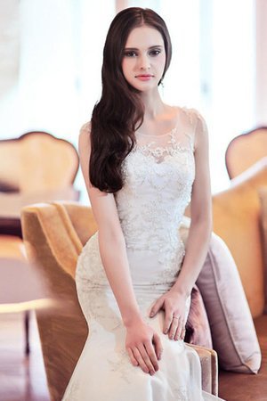 Abito da sposa a sala con piega speciale coda a strascico corto schiena nuda sirena - Foto 3