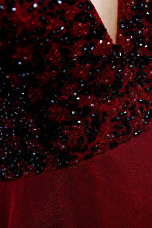 Robe de bal de bustier exquis de lotus salle interne sobre - Photo 5