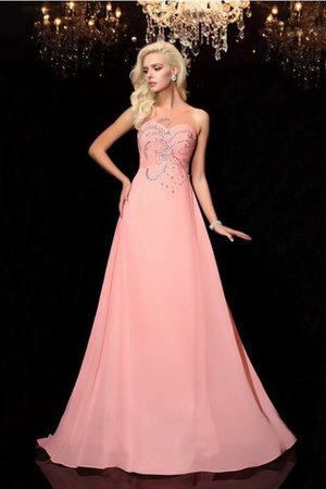 Vestido de Noche de Corte-A de Corte princesa de Abalorio de Sin mangas - Foto 3