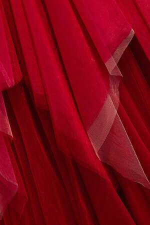 Robe de bal textile en tulle décolleté dans le dos populaire cordon romantique - Photo 5