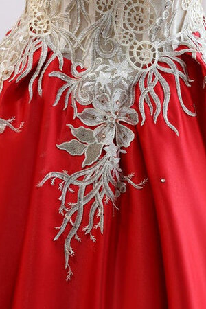 Schlussverkauf Trägerloser Ausschnitt Halle Formelles Prächtiges Brautkleid - Bild 8