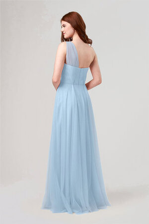 Robe demoiselle d'honneur onirique silhouette asymétrique solennel moderne naturel - Photo 2