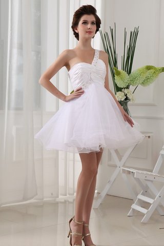 Abito dal Dolce Sedici Conotta Cuore mini A-Line con Criss-cross in Tulle - Foto 2