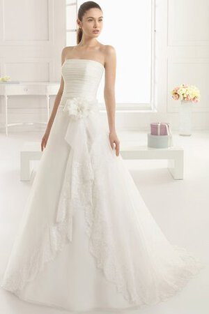 Robe de mariée splendide moderne naturel de lotus avec fleurs - Photo 1