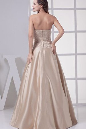 Vestido de Noche de Corte-A de Sin mangas de Abalorio de Flores de Drapeado - Foto 8