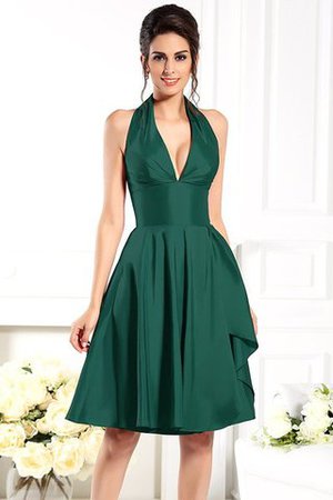 Reißverschluss Ärmelloses Prinzessin Kurzes Knielanges Brautjungfernkleid - Bild 9