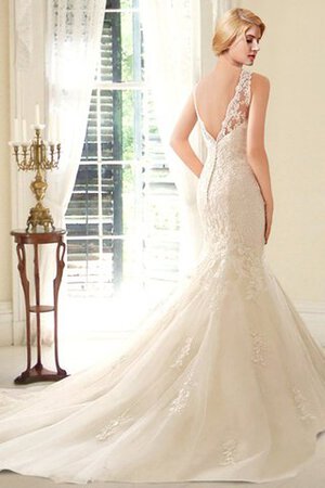Robe de mariée charmeuse modeste plissé elégant romantique - Photo 2