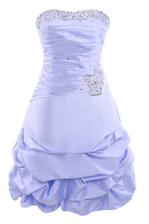 Romántico Vestido de Novia de Corte Recto en Seda Artificial de Largo de Blusa plisada - Foto 1