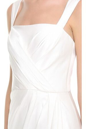 Robe de mariée plissé décontracté avec zip avec sans manches a plage - Photo 4