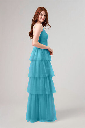 Vestido de Dama de Honor de Lujoso de Adorable de Hasta el suelo de Sala - Foto 3