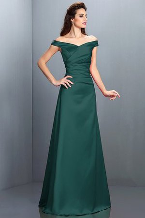 Vestido de Dama de Honor en Satén de Cremallera de Sin mangas - Foto 9