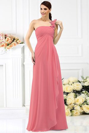 Robe demoiselle d'honneur longue plissage de princesse avec sans manches ligne a - Photo 28