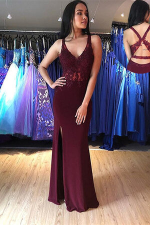 Vestido de Noche en Encaje de Moda de Encaje Adorno de Sin mangas - Foto 1