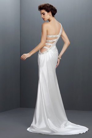 Robe de bal impressioé longue naturel avec sans manches avec perle - Photo 2