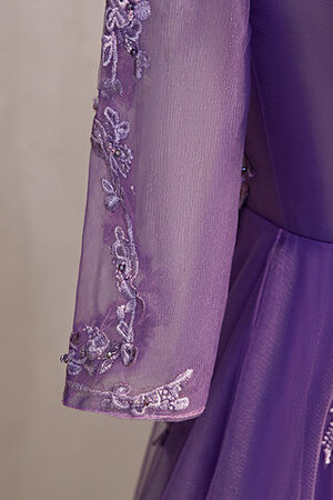 Robe de bal honorable ligne a avec perle serieuse chic - Photo 6