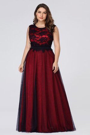 Bezaubernd Reißverschluss Normale Taille Ballkleid mit Schleife mit Bordüre - Bild 1
