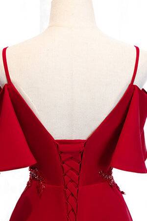Abito da sposa splendente convenzionale moderno conotta con manica corte con increspature - Foto 5