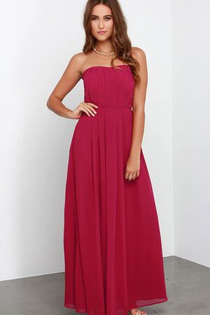 A linie prächtiges langes Brautjungfernkleid - Bild 1