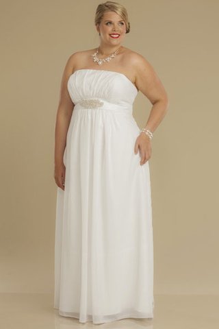 Robe de mariée distinguee facile au bord de la mer avec manche épeules enveloppants - Photo 2