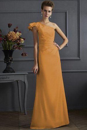 Vestido de Dama de Honor en Satén elástico tejido de Largo de Sin mangas - Foto 28