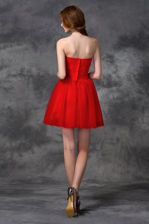 Reißverschluss Prinzessin A-Linie Bezauberndes Cocktailkleid mit Empire Taille - Bild 2