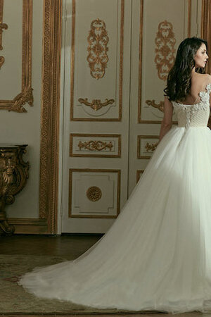 Vestido de Novia de Largo de Iglesia de único con Perlas - Foto 3