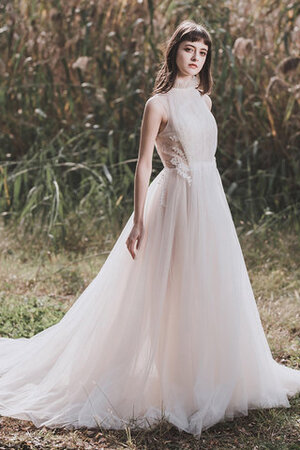 Robe de mariée en satin de princesse populaire longue classique - Photo 1