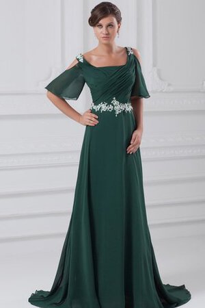 De nombreuses mariées savent instantanément qu'elles ont choisi 9ce2-9yy10-robe-de-soiree-fermeutre-eclair-a-ligne-avec-perle-de-traine-courte-en-chiffon