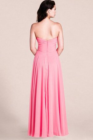 Robe demoiselle d'honneur plissage facile derniere tendance distinguee ligne a - Photo 4