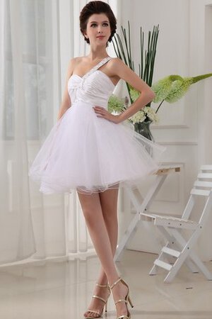 Abito dal Dolce Sedici Conotta Cuore mini A-Line con Criss-cross in Tulle - Foto 1