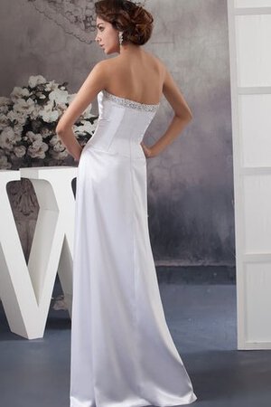Robe de soirée longue manche nulle ouverture frontale au niveau de cou - Photo 3