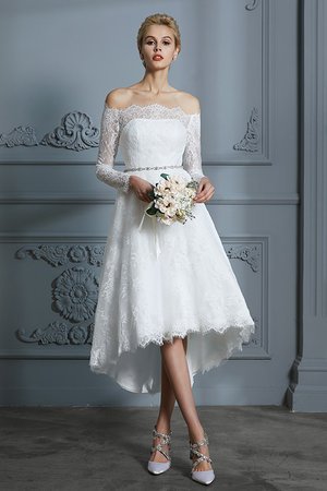 Robe de mariée fermeutre eclair splendide intemporel facile plissé - Photo 1