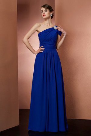 Ein Schulter Prinzessin A Linie Anständiges Bodenlanges Abendkleid - Bild 1