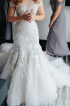 Robe de mariée textile en tulle haute qualité longue majestueux romantique - Photo 3