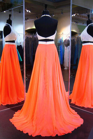 Zwei Stück Nackenband Auffällig A-Linie Modernes Ballkleid - Bild 2
