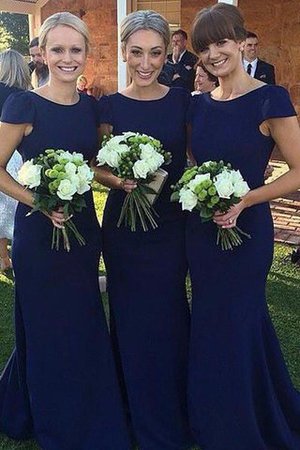 Vestido de Dama de Honor de Corte Recto en Satén de Hasta el suelo - Foto 1