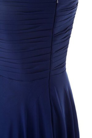 Empire Taille a linie trägerloser Ausschnitt Ärmellos bodenlanges Brautjungfernkleid - Bild 4