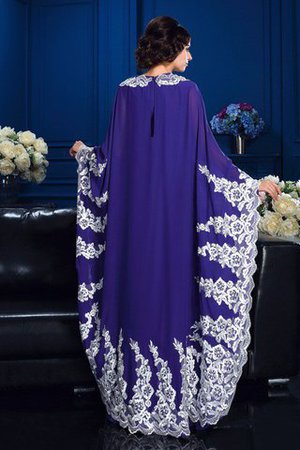 Robe mère de mariée naturel longue ligne a decoration en fleur de princesse - Photo 2