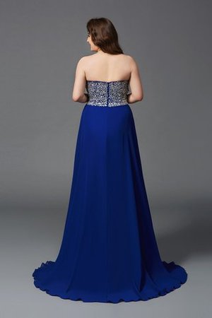 Robe de bal naturel de princesse lache fermeutre eclair de traîne courte - Photo 2