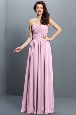 Robe demoiselle d'honneur plissé longue de princesse fermeutre eclair avec chiffon - Photo 22